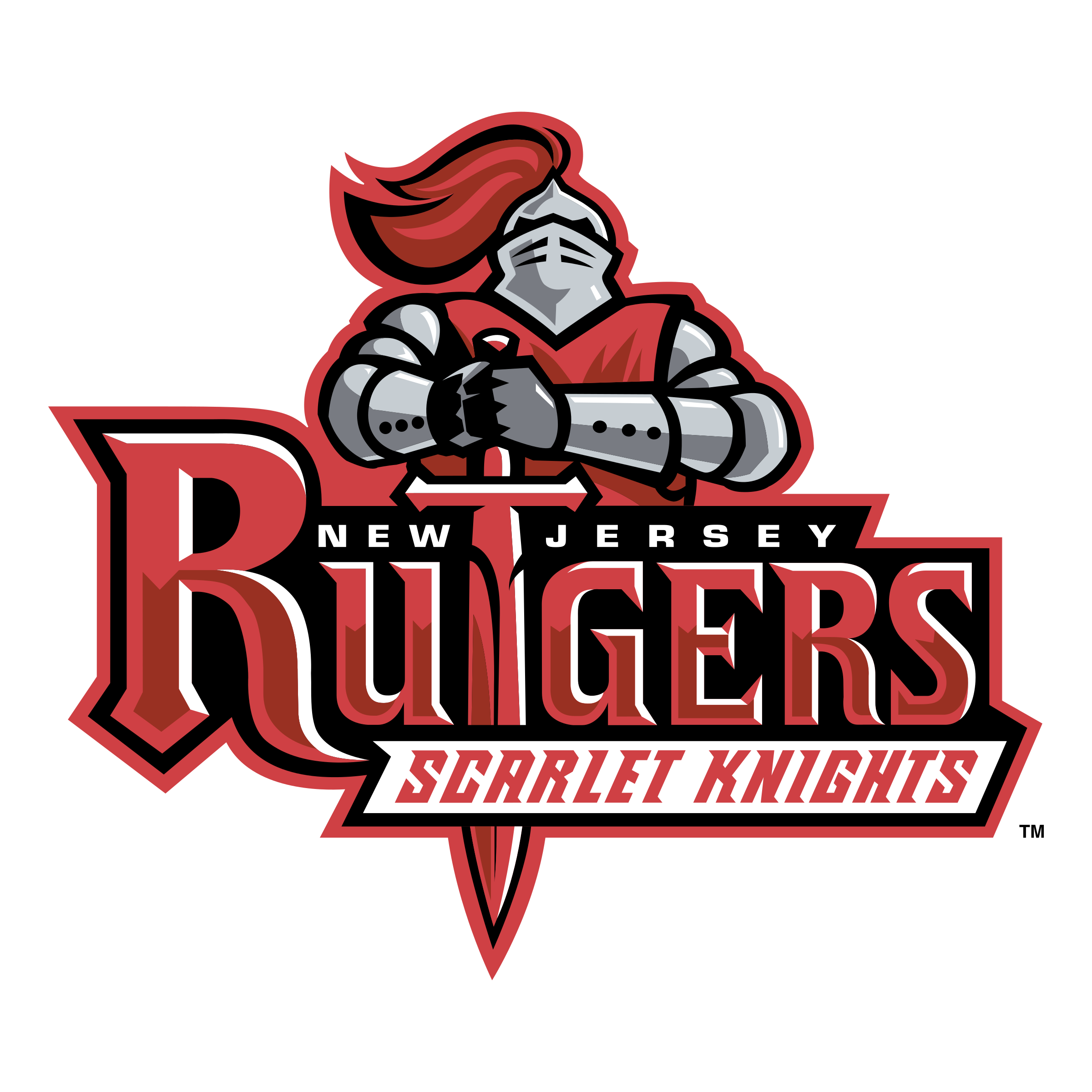 Rutgers University Scarlet Knights logo representing Shaun Mathew's education